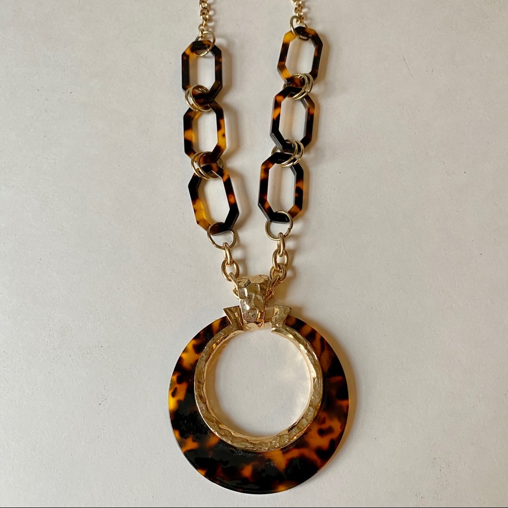 Tortoise Shell Necklace by Ethel & Myrtle